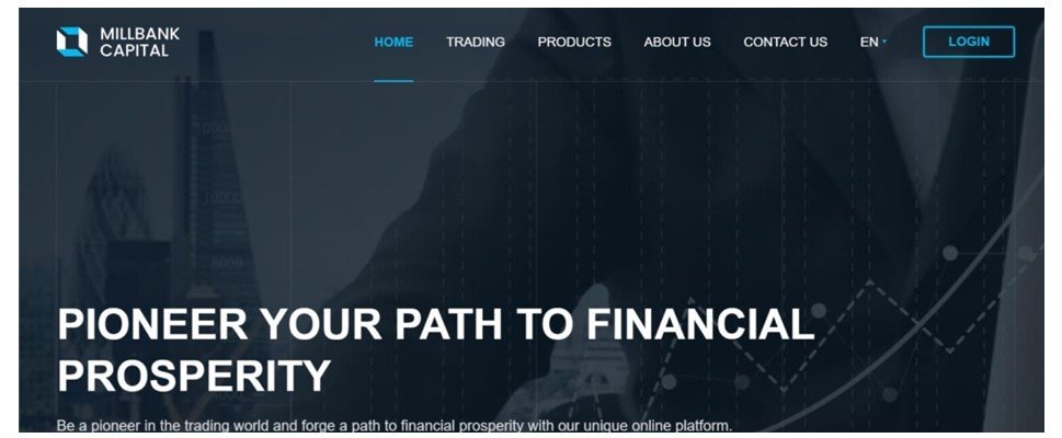 MillBankCapital website