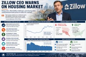 Zillow CEO Warns on Housing Market: What Buyers and Sellers Need to Know