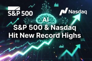 S&P 500 and Nasdaq Close at Record Highs on AI Stock Rally