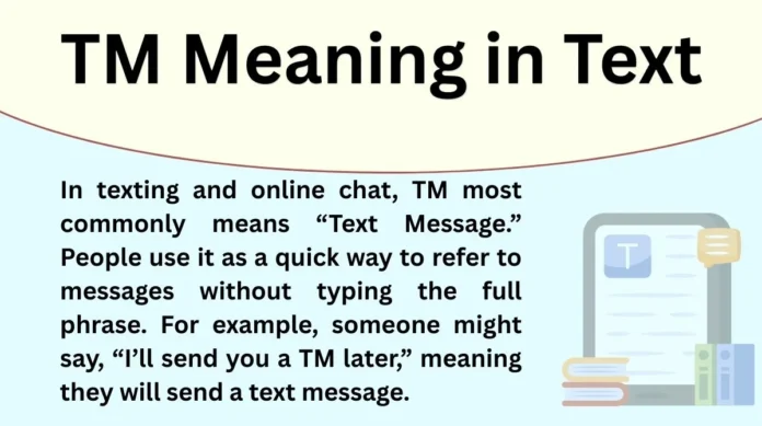 Tm Meaning in Text: A Clear Guide to Common Chat and Brand Uses