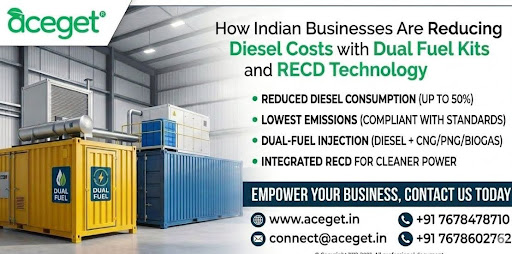How Indian Businesses Are Reducing Diesel Costs with Dual Fuel Kits and RECD Technology
