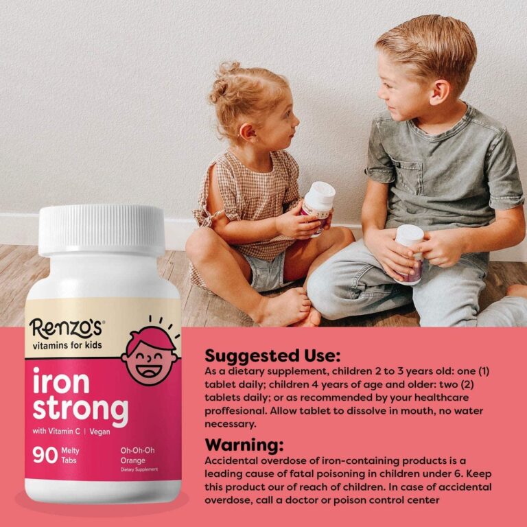 Renzo’s Iron Strong Iron for Kids & Toddlers