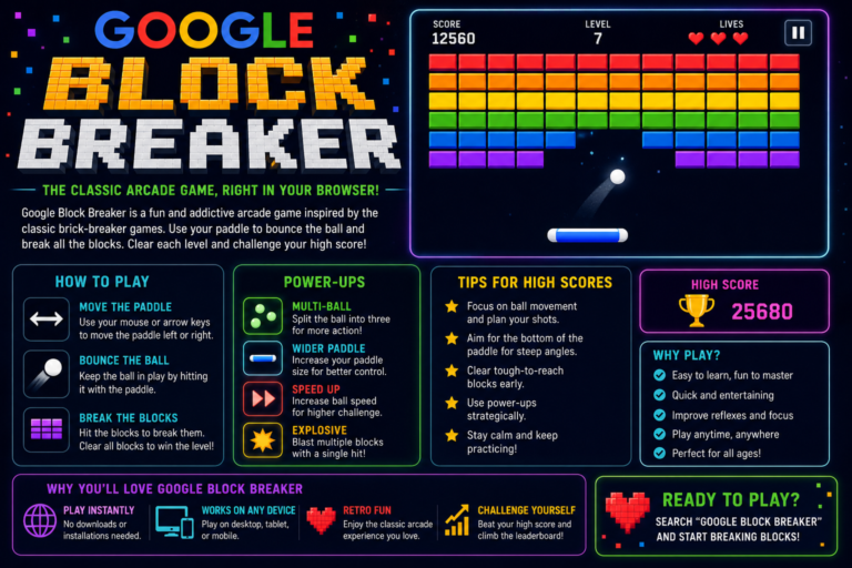 Google Block Breaker: Everything You Need to Know About Google’s Hidden Arcade Game