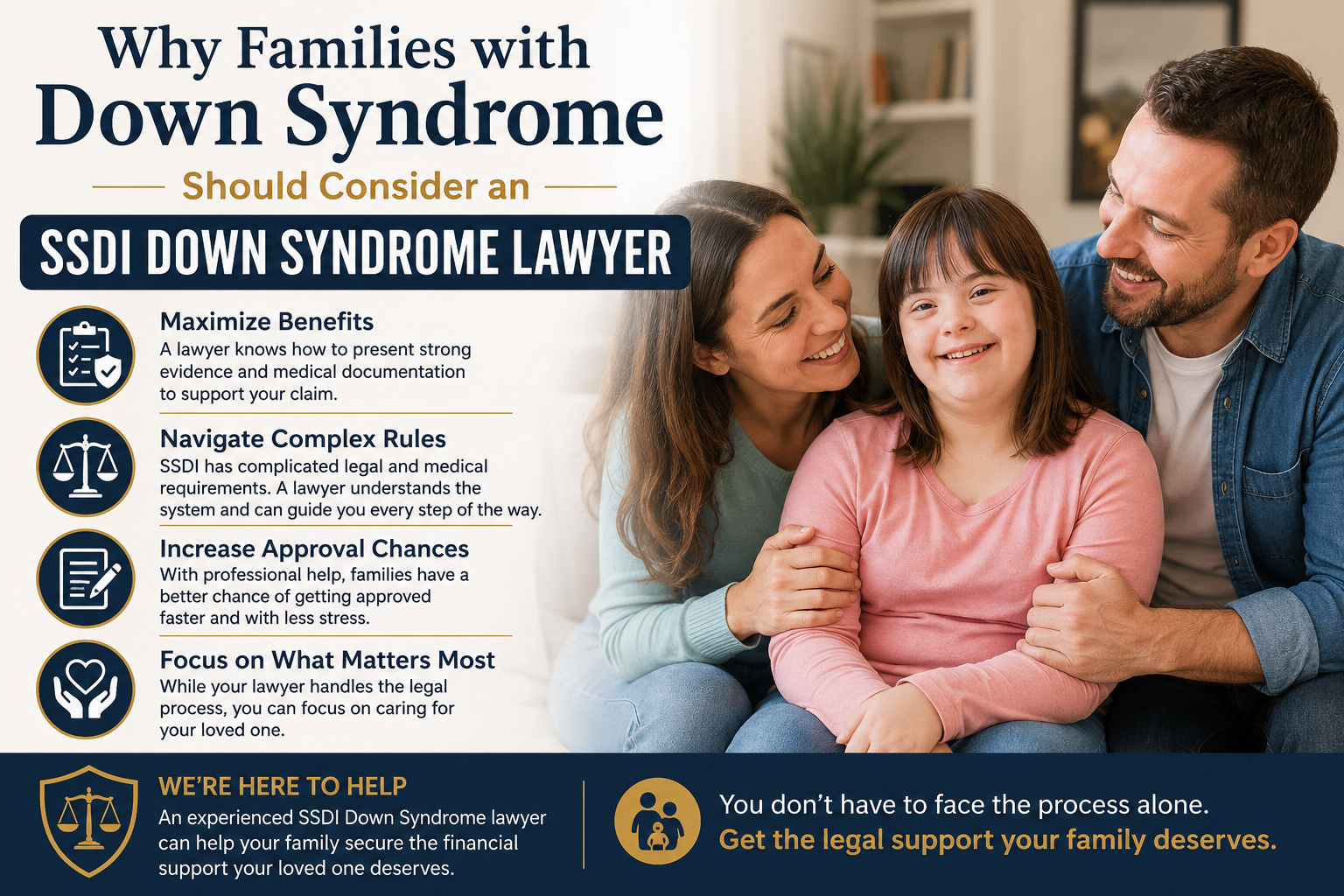 Why Families with Down Syndrome Should Consider an SSDI Down Syndrome Lawyer