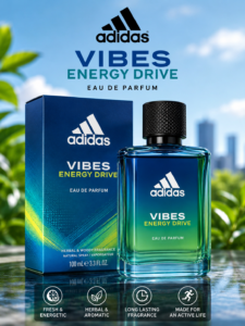 Adidas Vibes Energy Drive Eau de Parfum: A Fresh Fragrance for Everyday Confidence