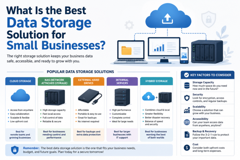 What Is the Best Data Storage Solution for Small Businesses?
